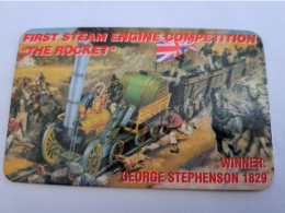 GREAT BRITAIN /20 UNITS /FIRST STEAM ENGINE COMPET /  1829 / DATE 10/99  PREPAID CARD / LIMITED EDITION/ MINT  **16736** - [10] Collections