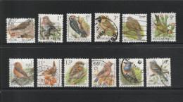 BELGIQUE   Lot Oiseaux Oblitérés - Moineaux