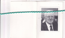 Charles Hullaert-Velghe, Ieper 1912, 1994. Foto - Todesanzeige