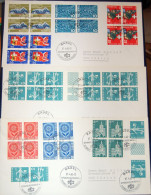 Suisse Switzerland -  1965 3 Enveloppes Longues Avec Oblitération De Bâle - Marcofilie