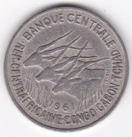 Banque Centrale Centrafricaine, Congo, Gabon Et Tchad 50 Francs 1961, En Cupronickel , KM# 3 - Autres – Afrique