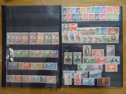 FRANCE Colonies GUYANE Collection Neufs Sans Charnière Sauf Plaquette Noire Avec Charnière Cote 478 € - Unused Stamps
