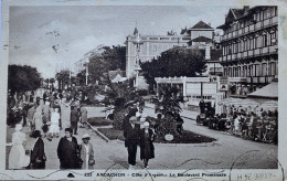 CPA (Gironde). ARCACHON, Côte D'Argent, Le Boulevard Promenade (n°233) - Arcachon