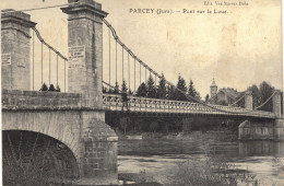 Carte POSTALE Ancienne De  PARCEY - Pont Sur La Loue - Autres & Non Classés