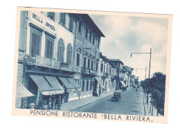 VIAREGGIO - PENSIONE "BELLA RIVIERA" - LUCCA - NON VIAGGIATA - Lucca