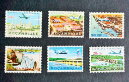 (T2) Mozambique - 1963 Air Mail Complete Set - Af. CA 24 To 29 (MNH) - Mozambique