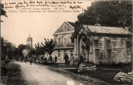 N°4454 W Cpa Chapois -l'église, L'école Communale Des Garçons- - Autres & Non Classés