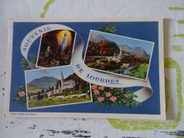 Cp 1952 - Souvenir De Lourdes - Lourdes