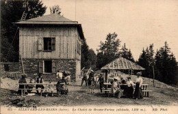 N°4455 W Cpa Allevard Les Bains -le Chalet De Brame Farine- - Allevard