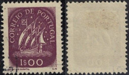 Portugal 1948 Oblitéré Used Bateau Voilier Caravela 1 Escudo Pourpre Foncé Y&T PT 708 SU - Used Stamps