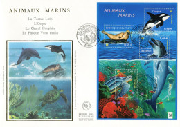 Fauna Marina 2002. FDC. - Sonstige & Ohne Zuordnung
