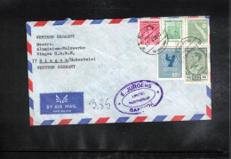 Thailand Interesting Airmail Letter - Tailandia