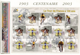 Sport. Ciclismo 2003. FDC. - Autres & Non Classés