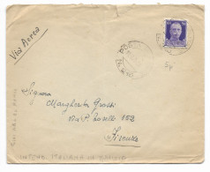 DA PM 215 ( SIDI ADB EL HAMID - TUNISIA ) A FIRENZE - 11.3.1943, - Military Mail (PM)