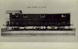 Reproduction - Dd 27561 à 27631 - Eisenbahnen
