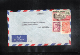 Thailand  Interesting Airmail Letter - Tailandia
