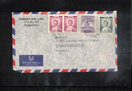 Thailand  Interesting Airmail Letter - Thaïlande