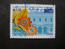 Italia 2009 - Conseil Nationale Des économies - Oblitéré - 2001-10: Used