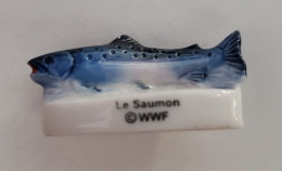 Fève WWF Le Saumon - Animali