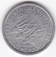 Cameroun, Afrique Equatoriale, 1 Franc 1969, En Aluminium , KM# 6 - Andere - Afrika