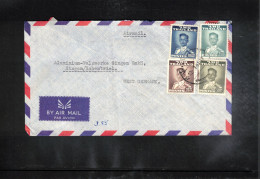 Thailand 1961 Interesting Airmail Letter - Tailandia