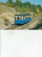 BELGIQUE SNCB-NMBS /LOCALITE NEUVILLE / AUTORAIL HISTORIQUE 551.48 RADIE EN 1965 VOIR VERSO /TR12 - Treni