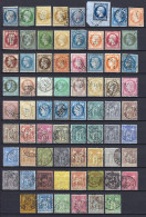 France 1849/1890 - Collection 70 Timbres Cérès, Napoléon, Sage - COTE 1.450 € - Collections
