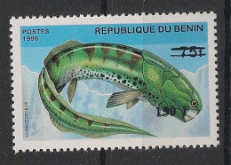 BENIN - 2000 - N°Mi. 1265 - Poisson / Dinosaure 150F / 75F - Neuf Luxe ** / MNH / Postfrisch - Prehistorics