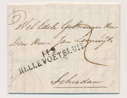 119 HELLEVOETSLUIS - Schiedam 1814 - ...-1852 Vorläufer