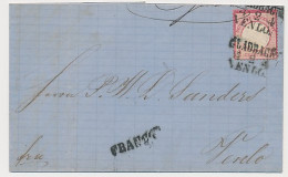 Breyell Duitsland - Treinstempel Venlo - Gladbach 1875 - Lettres & Documents