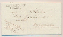 Amersfoort - Wijk Bij Duurstede 1815 - Franco - ...-1852 Vorläufer