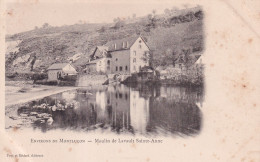 MONTLUCON(TIRAGE 1900) MOULIN DE LAVAULT SAINTE ANNE - Montlucon