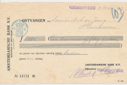 Fiscaal / Revenue - 10 C. Noord Holland - 1937 - Fiscaux