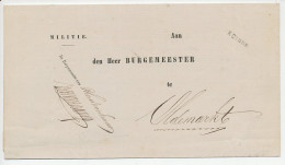 Naamstempel Kuinre 1878 - Briefe U. Dokumente