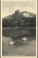 71861942 Ballenstedt Schloss Blick Von Westen Schwan Ballenstedt - Ballenstedt