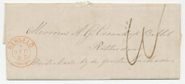 Takjestempel Hengelo 1867 - Lettres & Documents