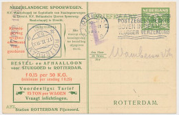 Spoorwegbriefkaart G. NS222 K - Locaal Te Rotterdam 1931 - Postal Stationery