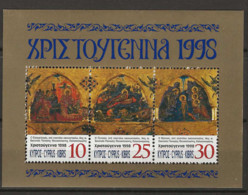 1998 MNH Cyprus, Mi Block 19 Postfris ** - Nuovi