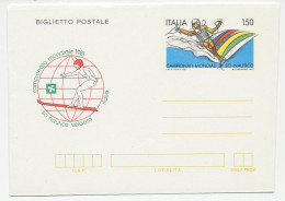 Postal Stationery Italy 1981 Water Skiing - World Championships - Other & Unclassified
