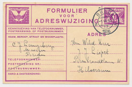 Verhuiskaart G. 11 Breda - Hilversum 1936 - Postal Stationery