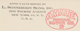 Meter Top Cut USA 1951 Amalie - Motor Oil - Autres & Non Classés