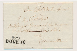 122 DOKKUM - Leeuwarden 1812 - ...-1852 Vorläufer
