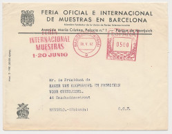 Meter Cover Spain 1962 International Trade Fair - Non Classés