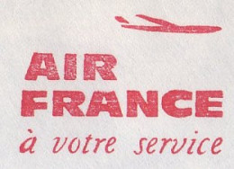 Meter Cover France 1967 Air France - Airline - Airplanes