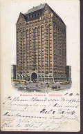 United States PPC Masonic Temple, Chicago E. C. Kropp, Milwaukee No. 267. CHICAGO 1901 MÜNDER (Arr.) Simple Backsid - Chicago