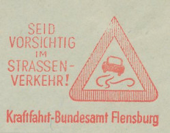 Meter Cut Germany 1963 Be Careful In Traffic - Autres & Non Classés