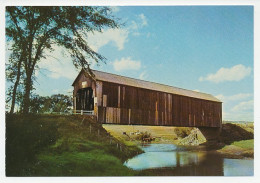 Postal Stationery Canada Covered Bridge Near Sussex - Ponts