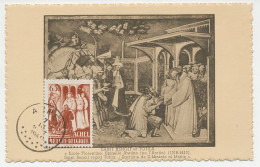 Maximum Card Belgium 1948 St. Benedict And Totila - Autres & Non Classés