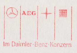 Meter Top Cut Germany 1994 Car - Daimler Benz - Mercedes - AEG - Dornier - Coches
