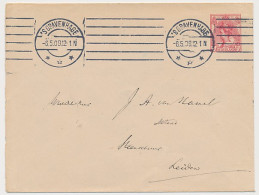 Envelop G. 14 S GHravenhage - Leiden 1909 - Ganzsachen